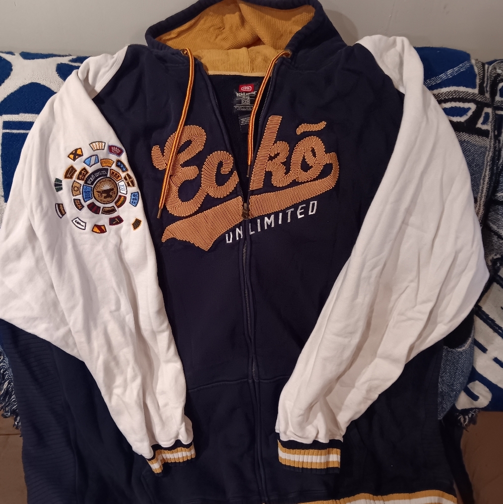 Vintage genuine  6xl Ecko unlimited hoodie